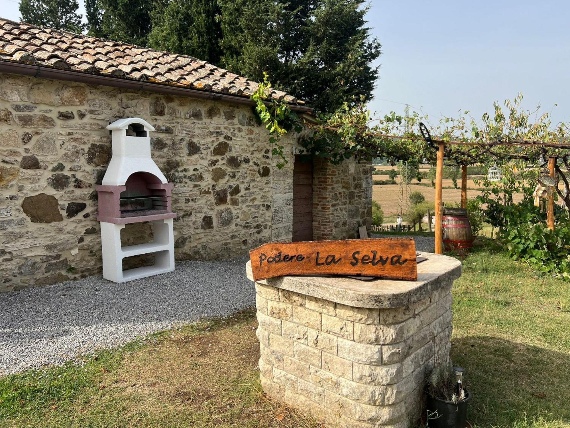 Podere La Selva Rapolano Terme Eksteriør billede